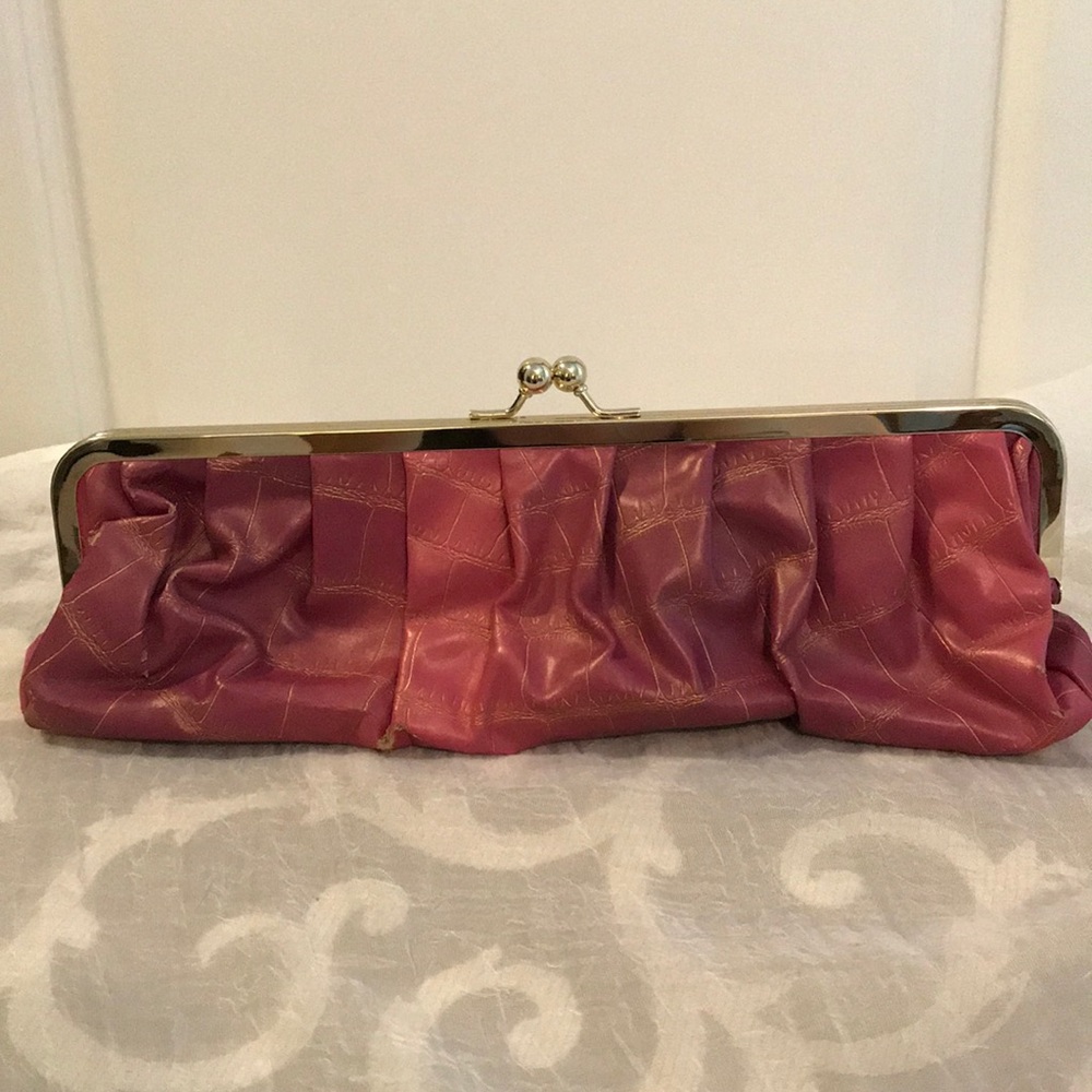 Pink & Gold Express Clutch